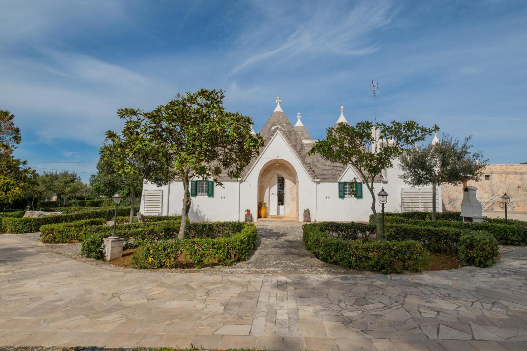 Trullo Degli Anelli In Masseria チステルニーノ エクステリア 写真