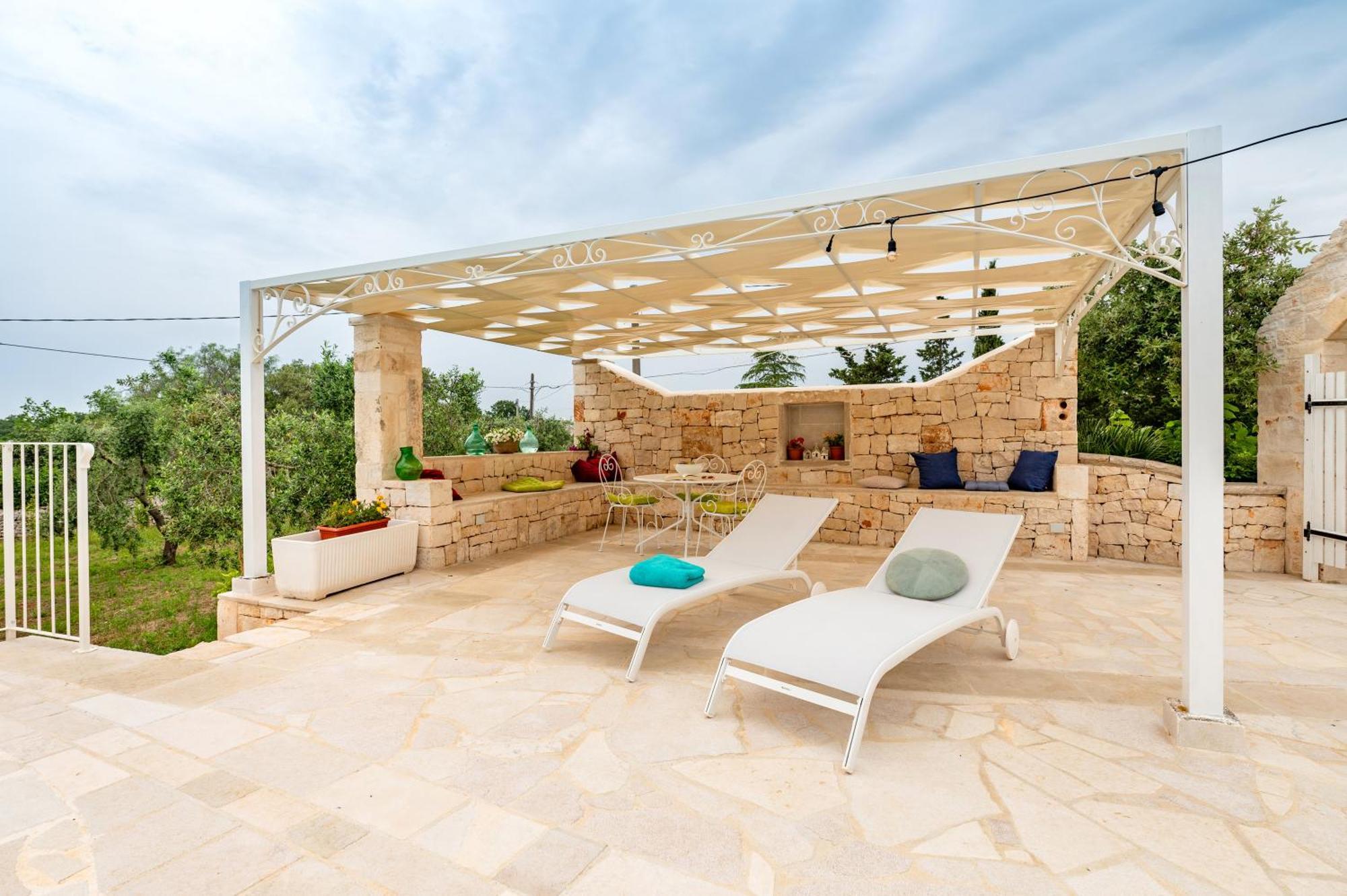 Trullo Degli Anelli In Masseria チステルニーノ エクステリア 写真